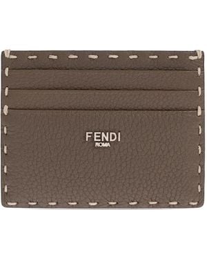 Fendi Selleria Kartenetui - Braun