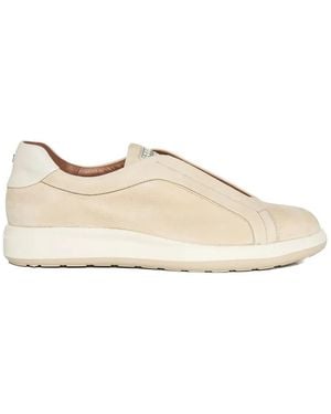 Fratelli Rossetti Slip-On Panelled Trainers - Natural