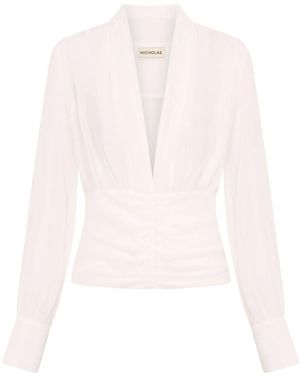 Nicholas Jacqueline Blouse - White