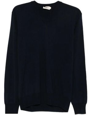 Altea V-Neck Sweater - Blue