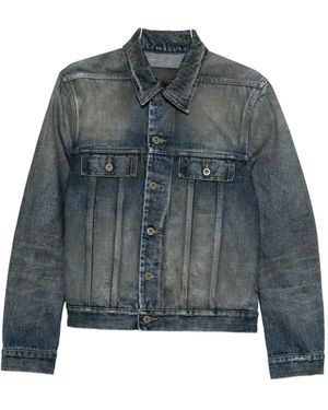 Rick Owens Larry Color Block デニムジャケット Rick Owens Larry Color Block デニムジャケット