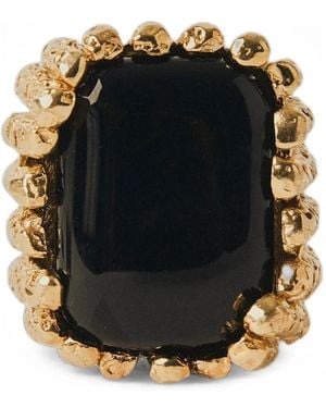 Paola Sighinolfi Bosco Onyx Ring - Black