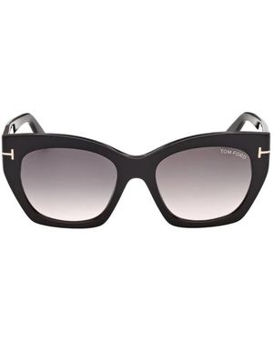 Tom Ford Cat-Eye Frame Sunglasses - Black