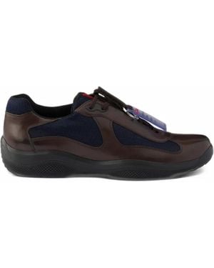 Prada America's Cup Original Sneakers - Black