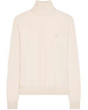 Courreges Pull À Col Montant - White