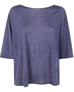 Gentry Portofino Top de cachemira - Azul