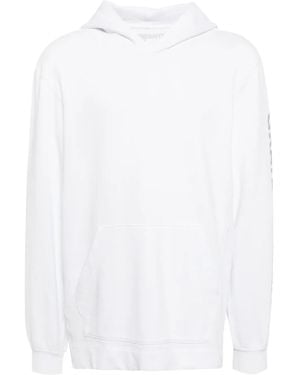 James Perse Long-Sleeve Cotton Hoodie - White