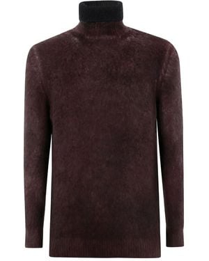 Avant Toi Maglione A Collo Alto - Marrone