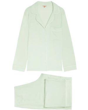 Eberjey Pyjama À Poche Poitrine - Vert