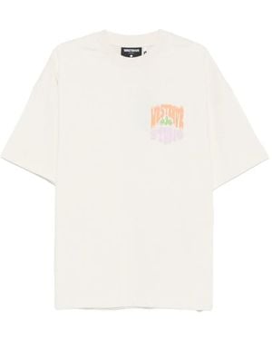 WRSTBHVR Flynn Graphic-Print Cotton T-Shirt - White
