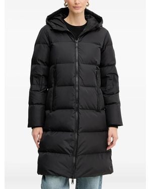 ARMANI EXCHANGE Hooded Padded Jacket - Black