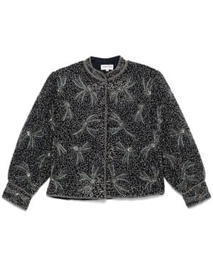 Antik Batik Chaqueta Matari - Negro