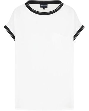 Emporio Armani Bow Detail Blouse - White