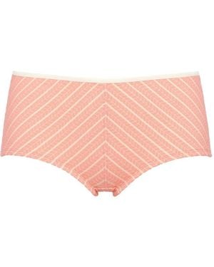 Eres Aftersun Striped Bikini Bottom - Pink