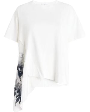 High Regatta Floral-Print T-Shirt - White