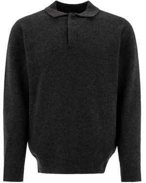 Beams Plus Polo En Laine - Noir