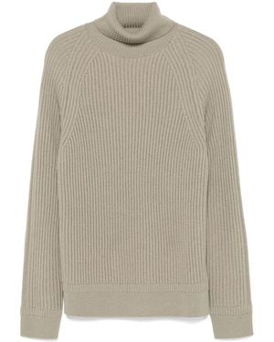 Zanone Gerippter Pullover - Natur