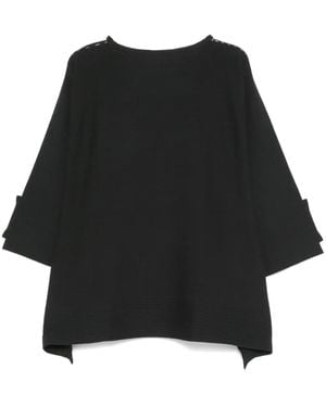 Issey Miyake Square Rib Ap Jumper - Black