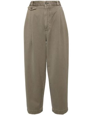 Agolde Becker Baggy Tapered Pants - Green