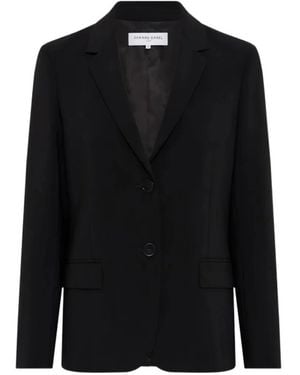 Gerard Darel Taisy Single-Breasted Blazer - Black