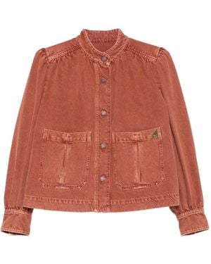 Chloé Button-Fastening Buttoned Jacket - Red