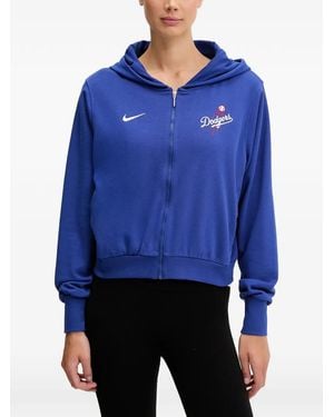 Nike Top La Dodgers Con Capucha - Azul