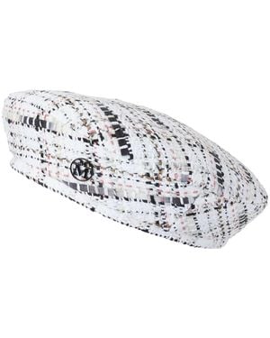 Maison Michel New Billy Tweed Beret - Metallic