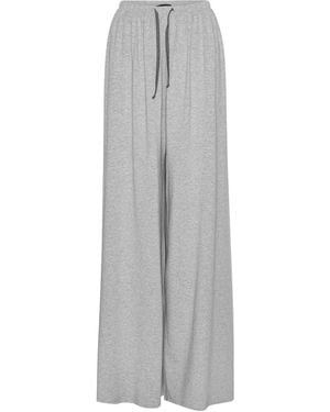 ROTATE BIRGER CHRISTENSEN Jersey Track Trousers - Grey