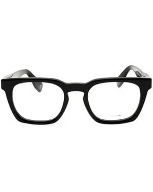 Police Rectangle-Frame Glasses - Black