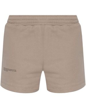 PANGAIA Logo Shorts - Natural