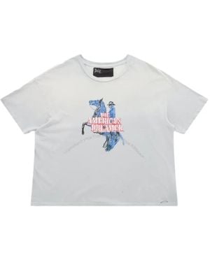 Palm Angels American Dreamer Graphic-Print T-Shirt - White