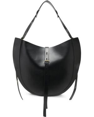 MINOBOSSI Sac Porté Épaule Liz En Cuir - Noir