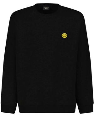 Joshua Sanders X Smiley Sweat À Col Rond - Black
