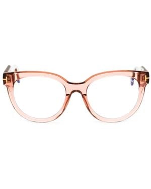 Tom Ford Round-Frame Glasses - Multicolor
