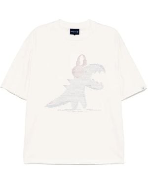 SPORT b. by agnès b. Headphone Dino T-Shirt - White