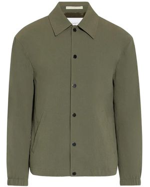 Paolo Pecora Button-Up Shirtjack - Groen