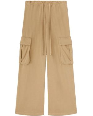 Palm Angels カーゴ スウェットパンツ - ナチュラル