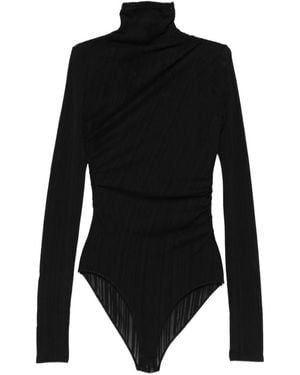 Amazuìn Body mit Rollkragen - Schwarz