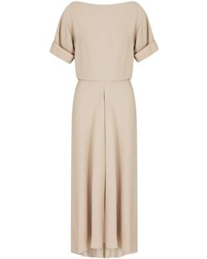 Giorgio Armani Asymmetric Dress - Natural