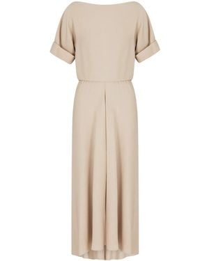 Giorgio Armani Asymmetric Dress - Natural