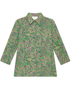Maliparmi Chemise À Imprimé Graphique - Vert