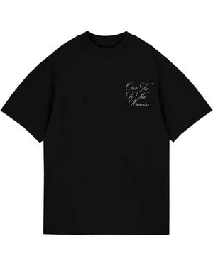 Undergold Santa Unión Printed T-Shirt - Black