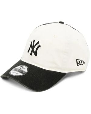 KTZ New York Yankees Snow-Washed 9Twenty Cap - White