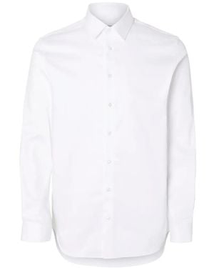 SELECTED Buttoned Shirt - White