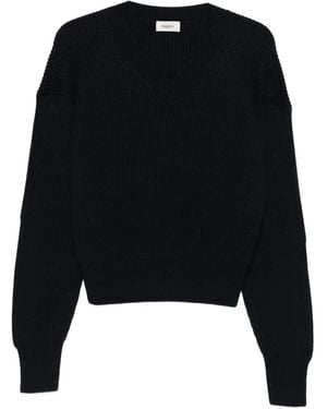 Barena Gerippter Pullover - Schwarz