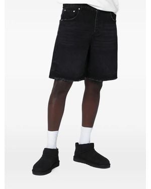 Represent Tailored Denim Shorts - Black