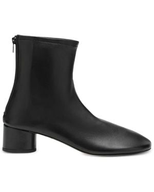 Dear Frances Harlie Rear-Zip Ankle Boots - Nero