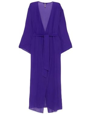 Maison Close Fever Beach Cover-Up - Purple