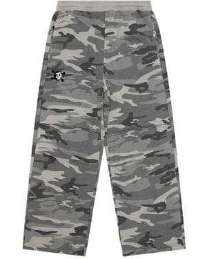 Aape By A Bathing Ape Pantalon De Jogging À Motif Camouflage - Gris