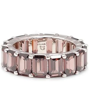 Izabel Display Zirconia-Embellishment Ring - Pink